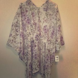 NWT Charlotte Russe kimono cardigan